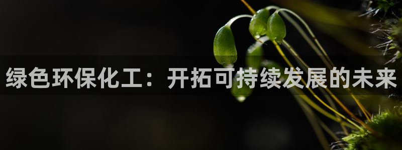 亿万百度百科：绿色环保化工：开拓可持续发展的未来