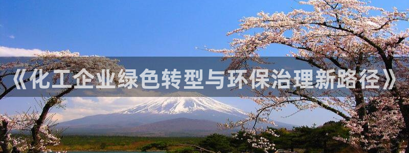 亿万app：《化工企业绿色转型与环保治理新路径》