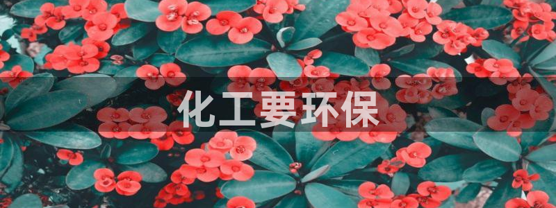 亿万先生手机网页：化工要环保