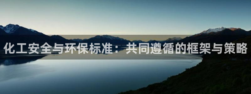 亿万先生mr07官网：化工安全与环保标准：共同遵循的框架与策略