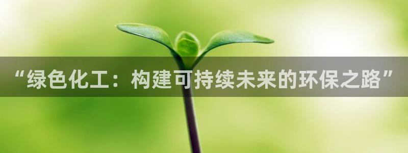 亿万 在线：“绿色化工：构建可持续未来的环保之路”