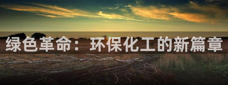 亿万先生网页版：绿色革命：环保化工的新篇章